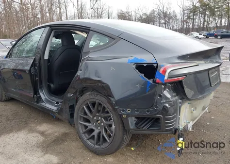 2025 Tesla Model 3 Long Range Rear-Wheel Drive/Standard Rear-Wheel Drive из США, поврежденный, VIN 5YJ3E1EA0SF976399